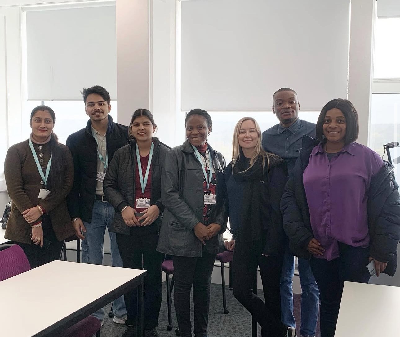 HOSTING DERBY UNIVERSITY MSc STUDENTS